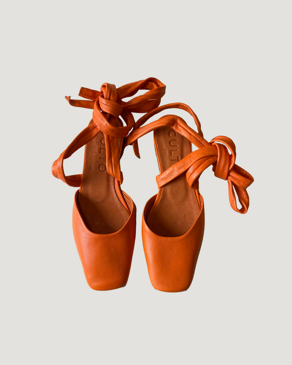 Bailarinas Paulina naranja T.36 (MUESTRA)