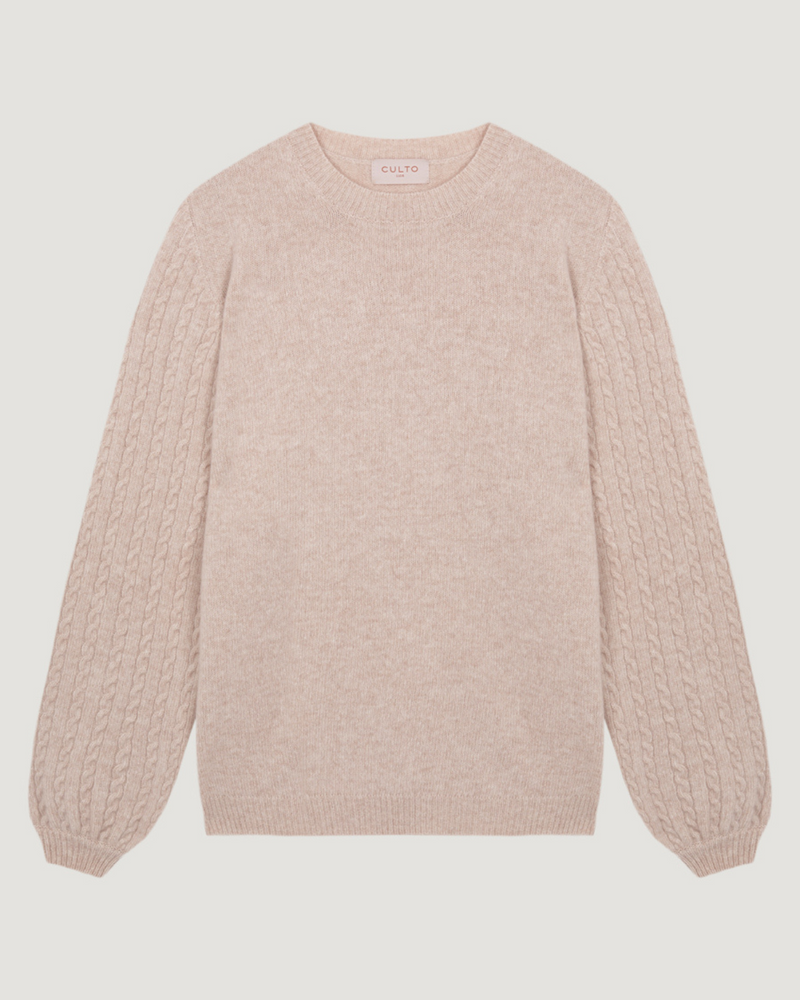 Jersey Cecilie crema