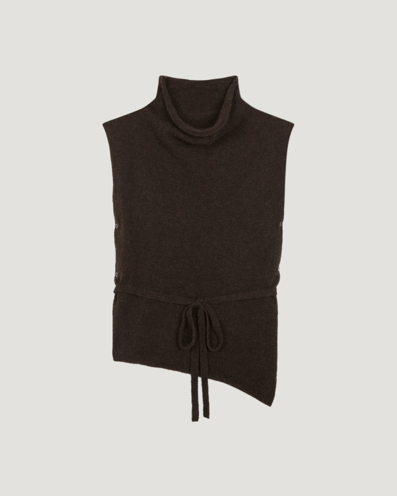 Chaleco Tilda chocolate