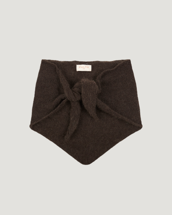 Pañuelo Alpaca chocolate