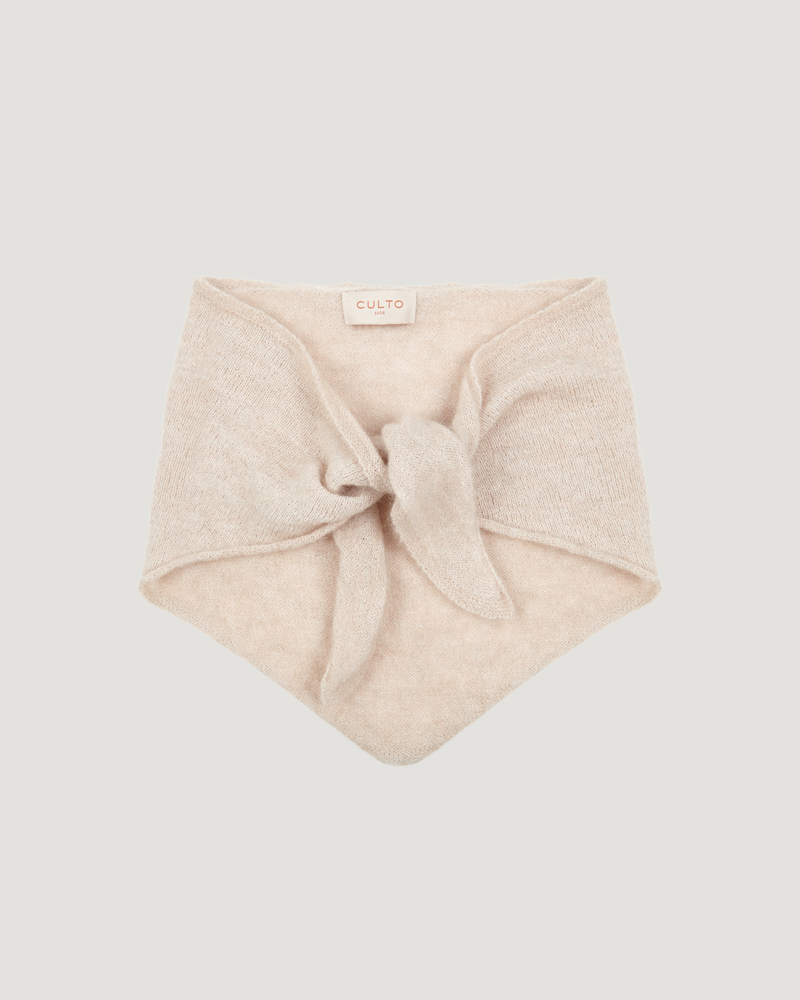 Pañuelo Alpaca crema