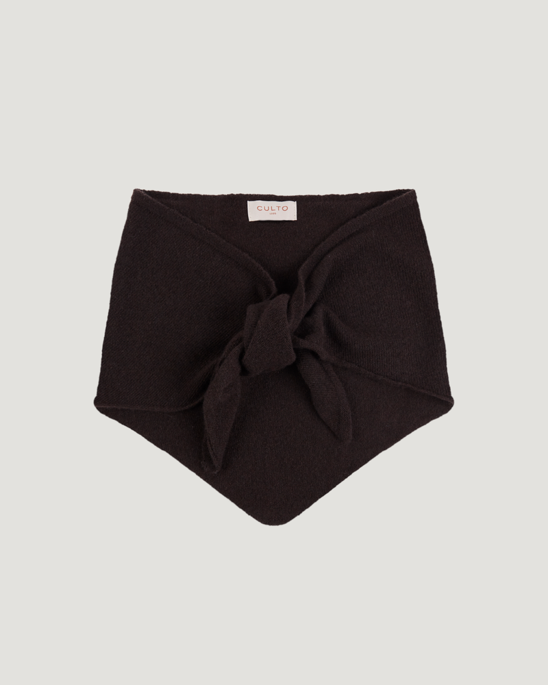 Pañuelo Lana Merino chocolate