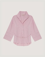 Camisa Jacinta Rayas Rosa