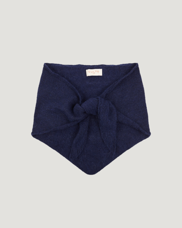 Pañuelo Alpaca azul