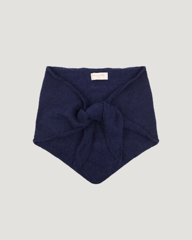 Pañuelo Alpaca azul