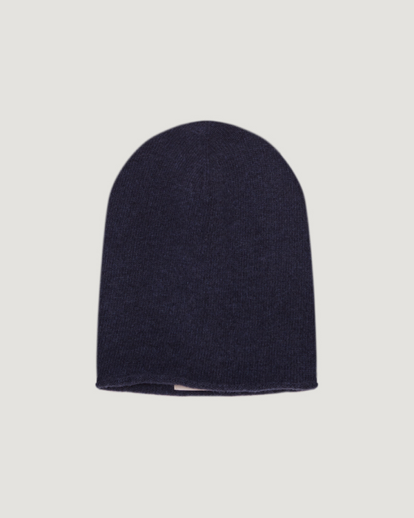 Gorro lana Merino navy
