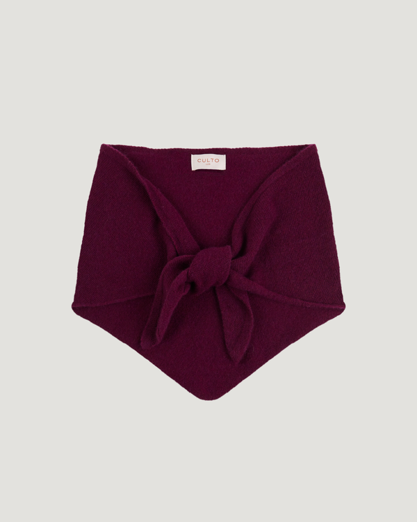 Pañuelo Lana Merino buganvilla