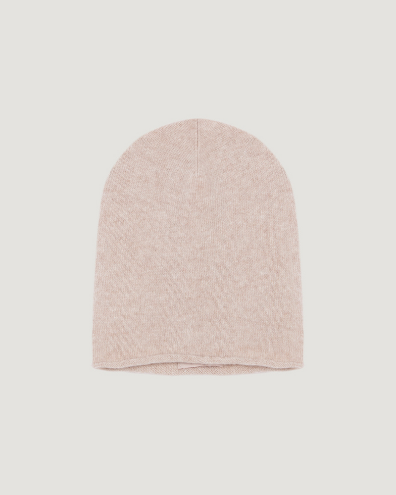 Gorro lana Merino crema