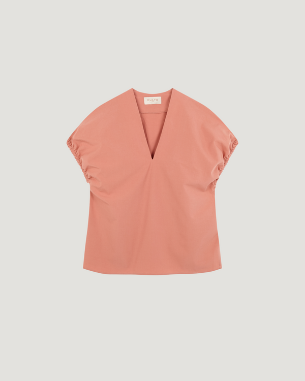 Blusa Daphne arcilla