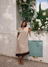 Vestido Marella Crema