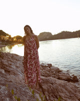 Vestido Margarida Flor Rosa
