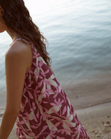 Vestido Margarida Flor Rosa