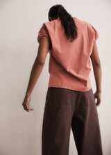 Blusa Daphne arcilla