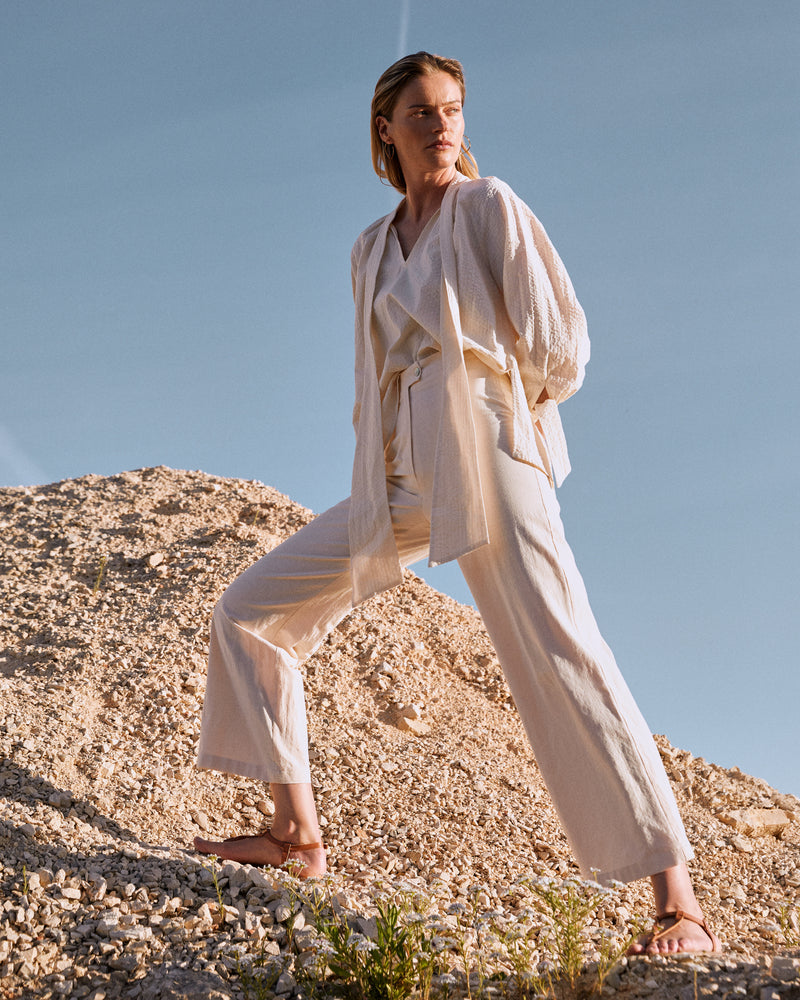 Pantalón Luzia crema