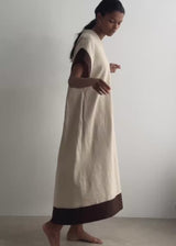 Vestido Marella Crema