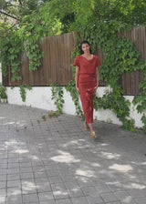 Vestido Juliette Teja
