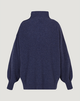 Jersey Beverly azul melange