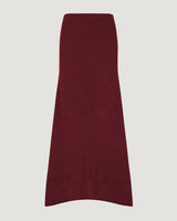 Falda Rosita burgundy