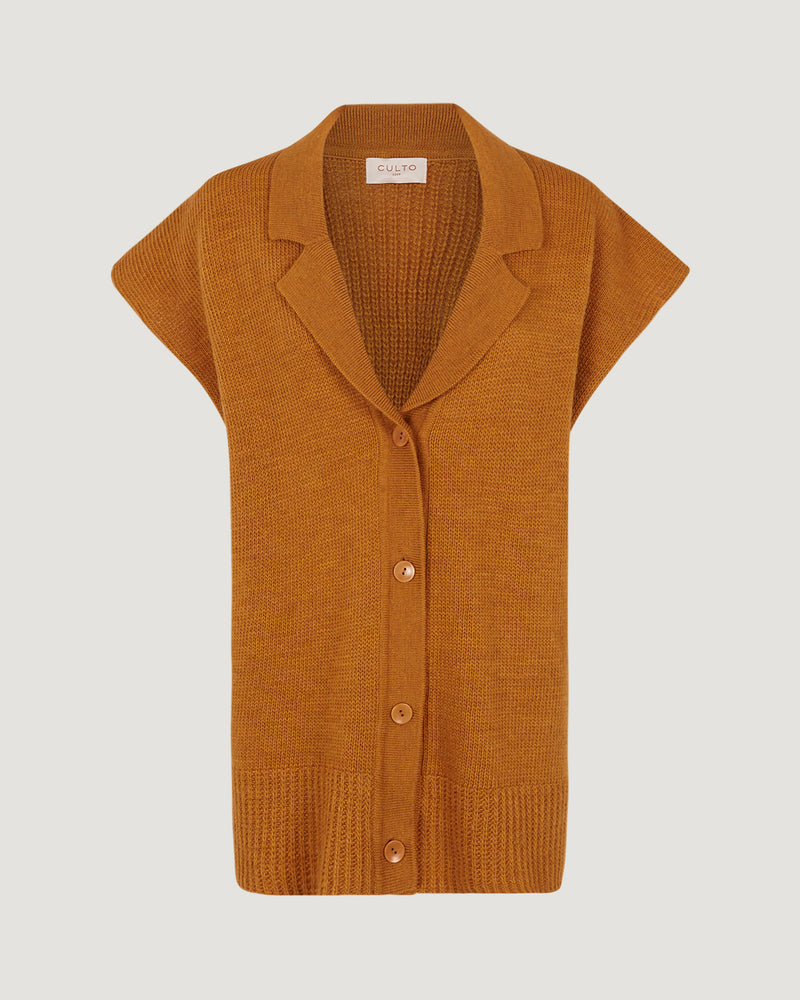 Chaleco Annie ocre
