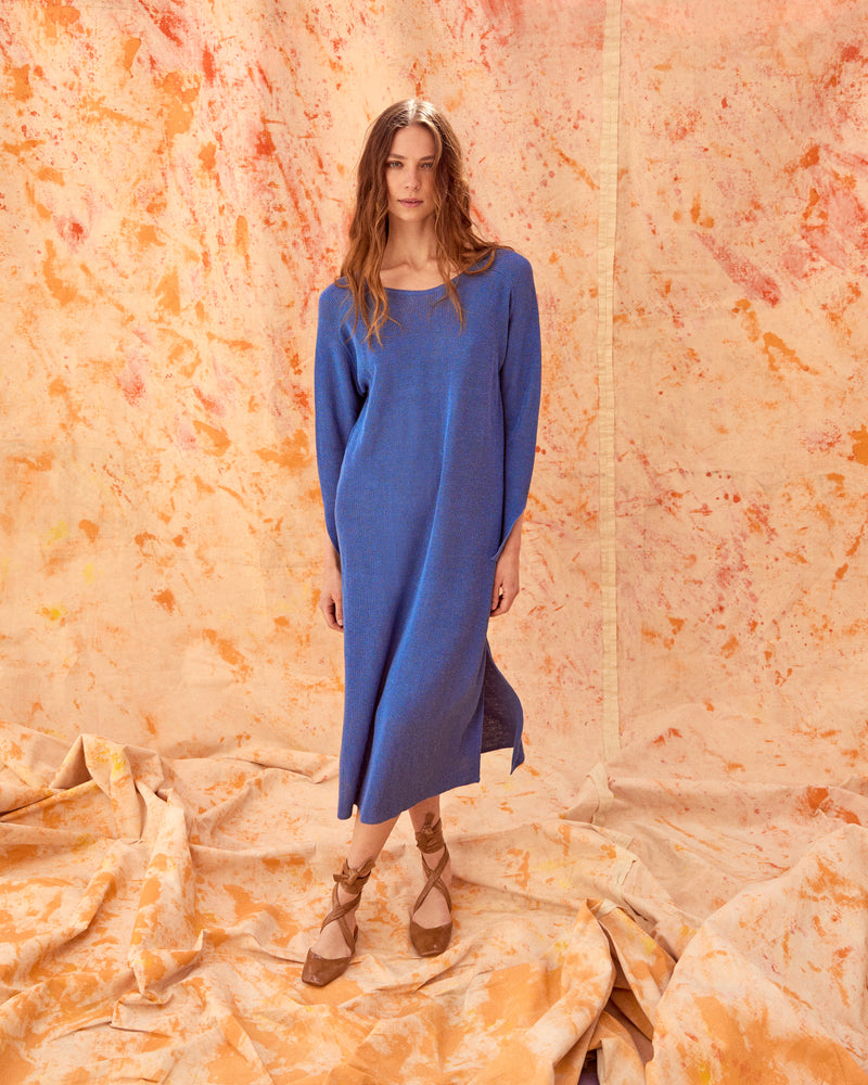 Vestido Donna azul atlántico