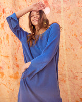 Vestido Donna azul atlántico